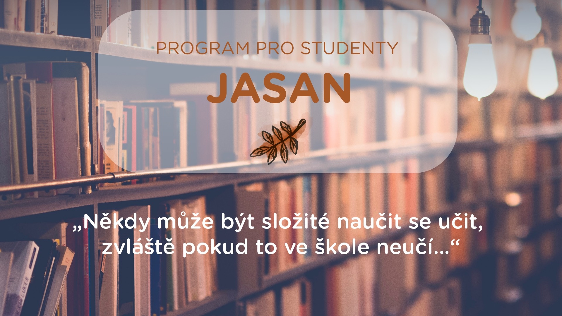Pomáháme studentům s duševním onemocněním